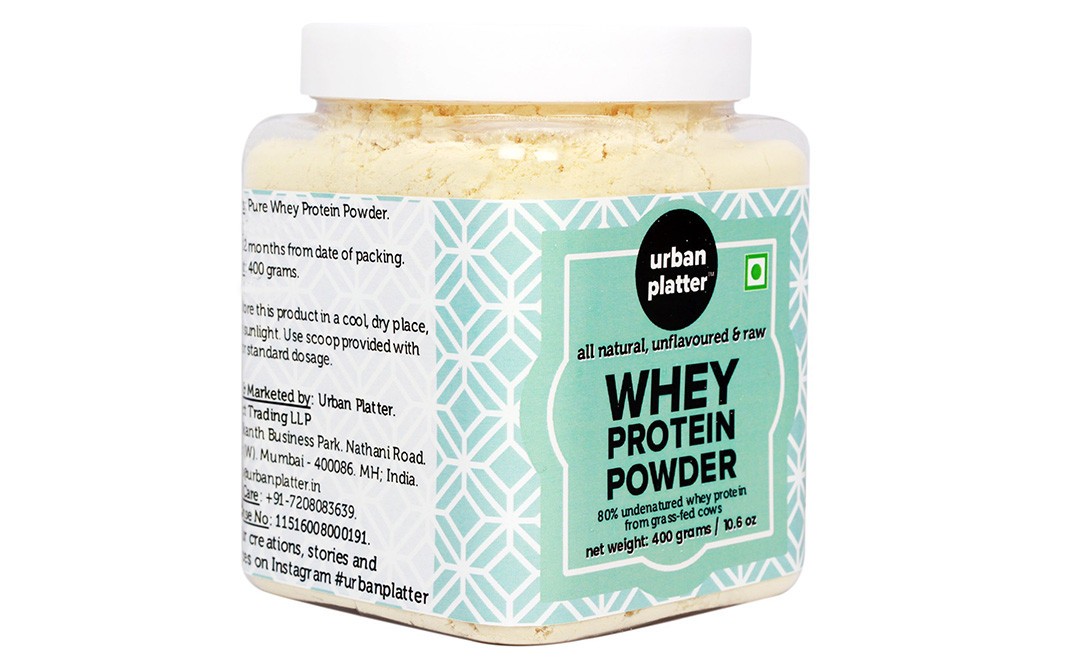 Urban Platter Whey Protein Powder    Jar  400 grams